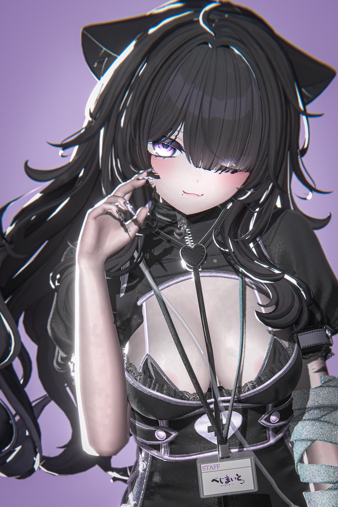 【多数アバター対応】splashsummer_nail【ネイルチップ】