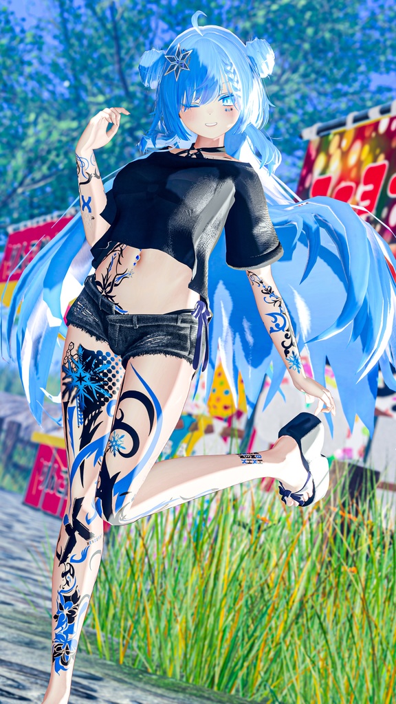 【5アバター対応】SultryNymph✦ギミック付き衣装✦