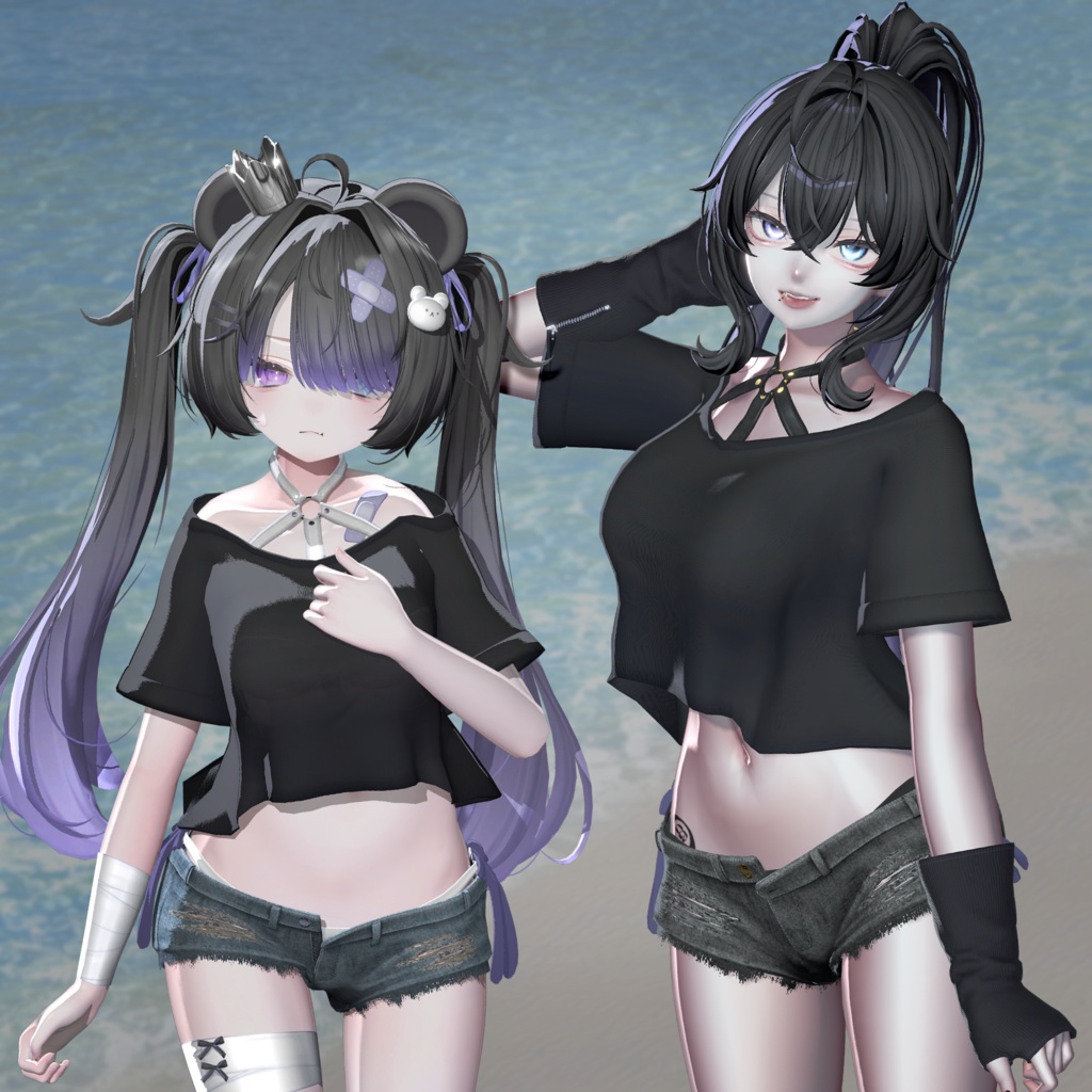 【5アバター対応】SultryNymph✦ギミック付き衣装✦