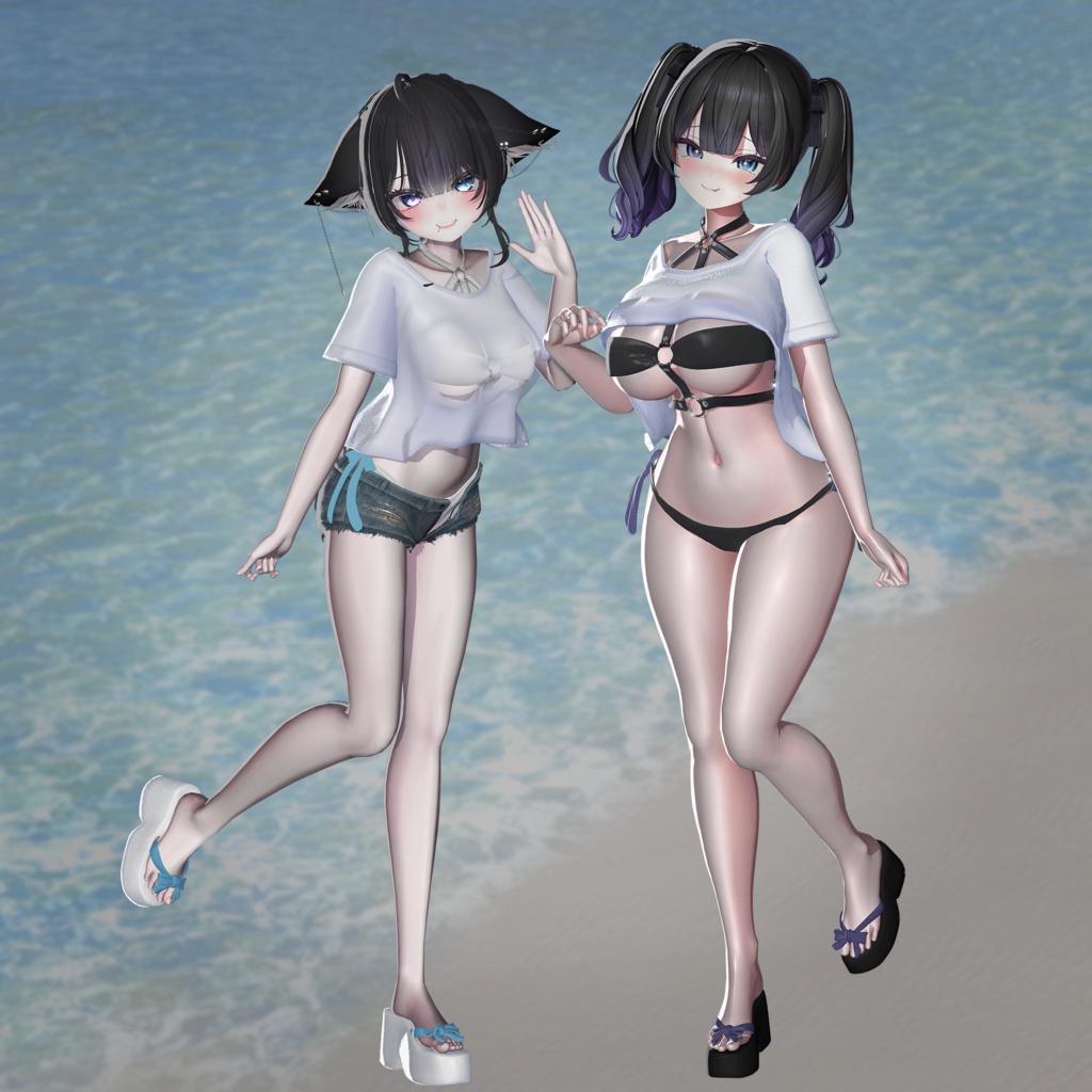 【5アバター対応】SultryNymph✦ギミック付き衣装✦