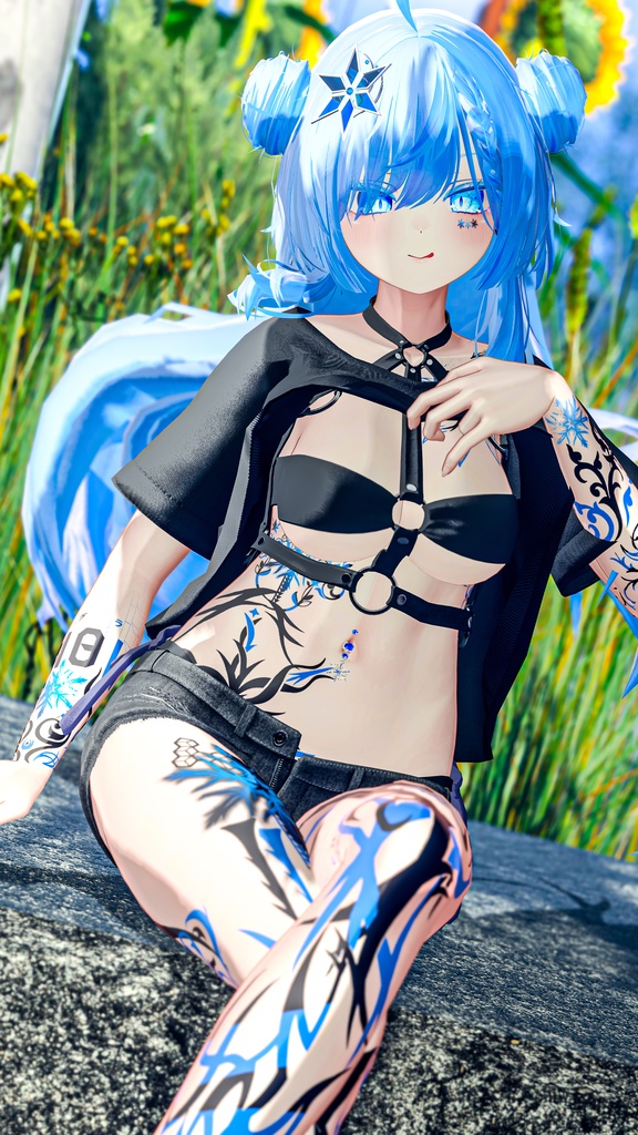 【5アバター対応】SultryNymph✦ギミック付き衣装✦