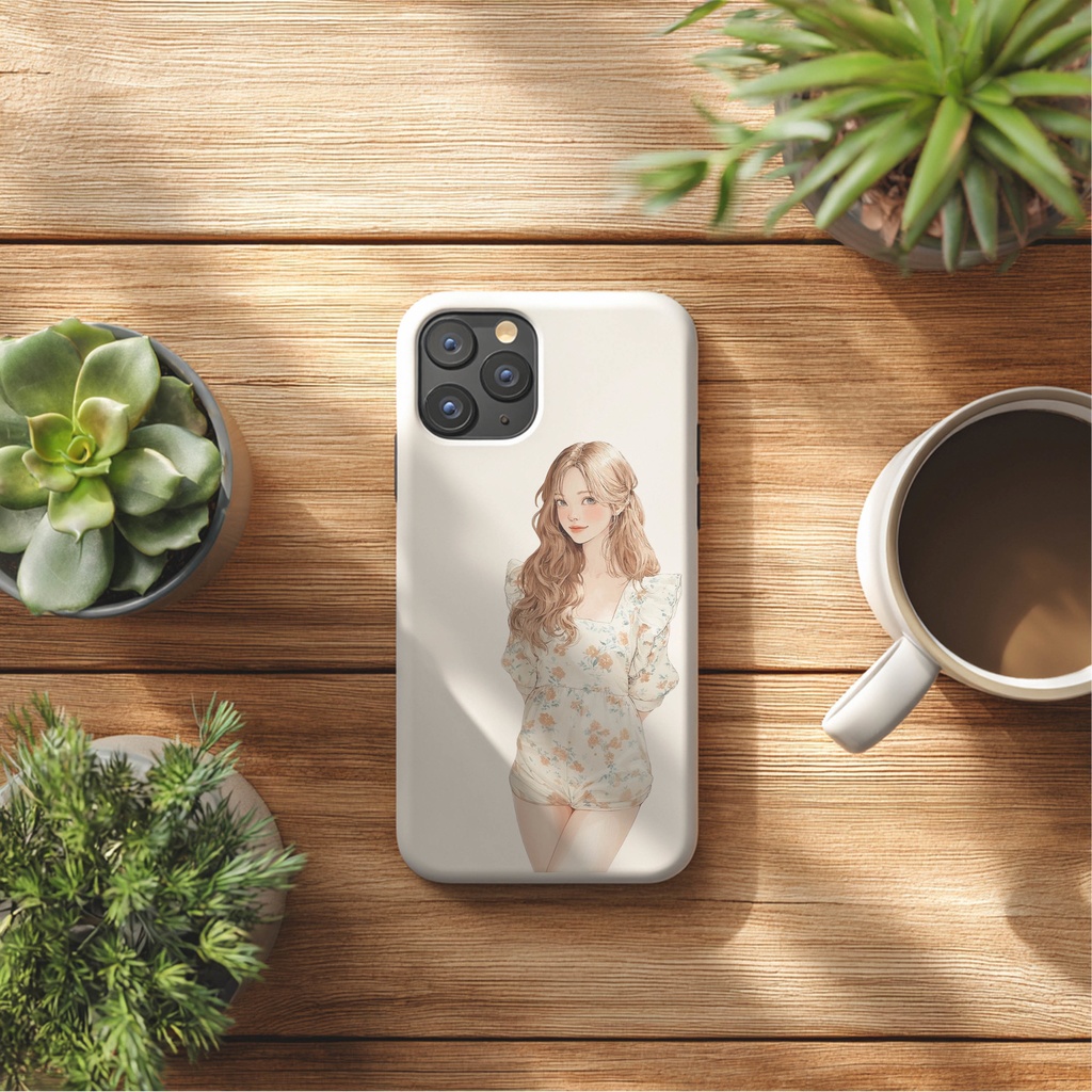 日常スタイル少女クリップアート素材|透過PNGキャラクター23点セット