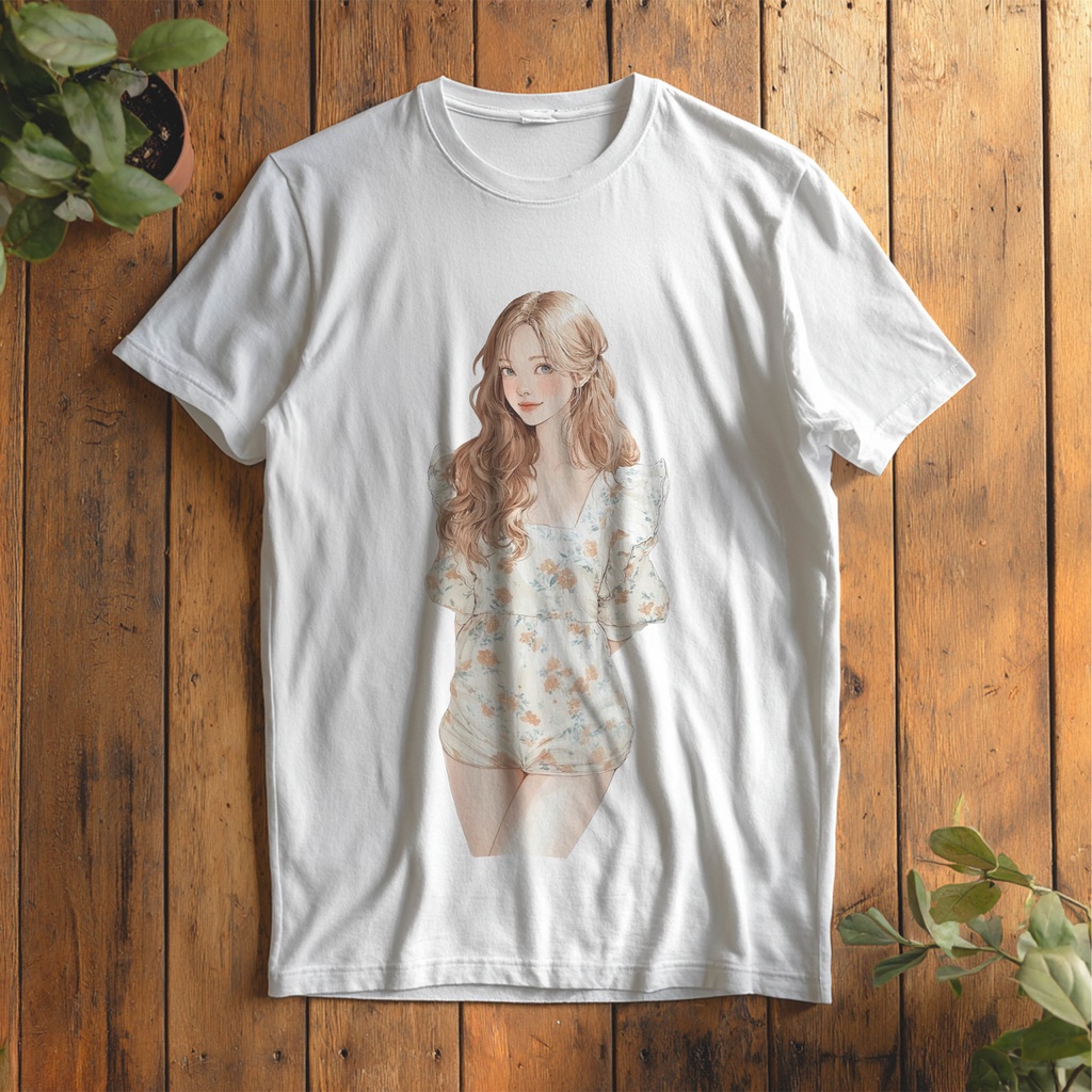 日常スタイル少女クリップアート素材|透過PNGキャラクター23点セット