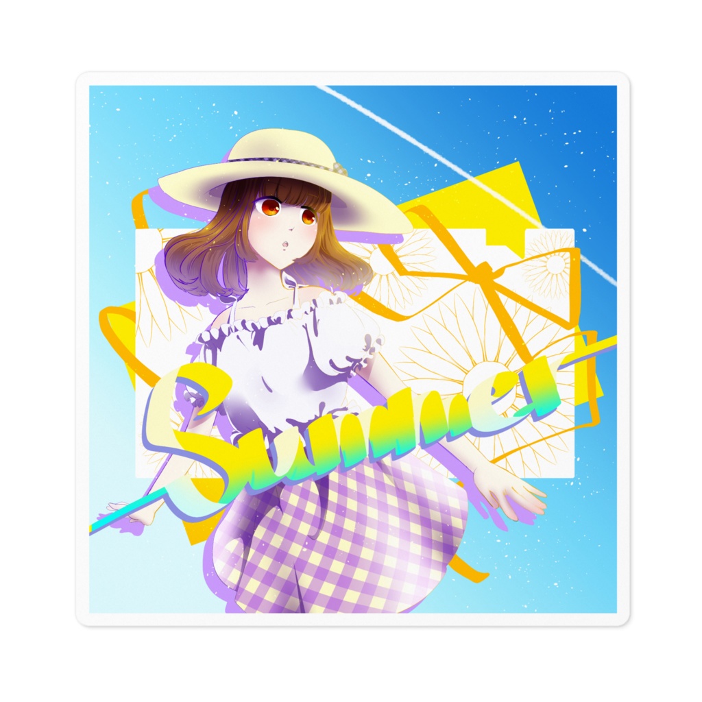 夏いろステッカー