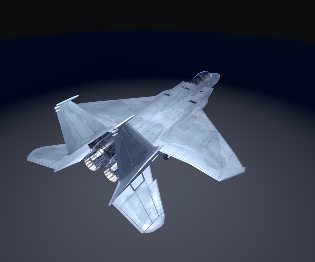 《VRChat想定》B-F15N+B-F15SE 二機種セット!《飛行可能モデル》