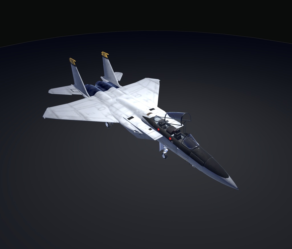 《VRChat想定》B-F15N+B-F15SE 二機種セット!《飛行可能モデル》