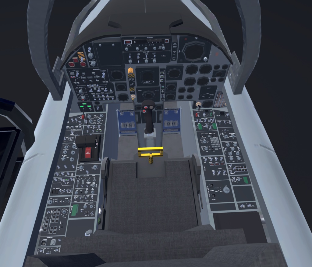 《VRChat想定》B-F15N+B-F15SE 二機種セット!《飛行可能モデル》
