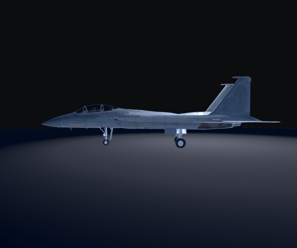 《VRChat想定》B-F15N+B-F15SE 二機種セット!《飛行可能モデル》