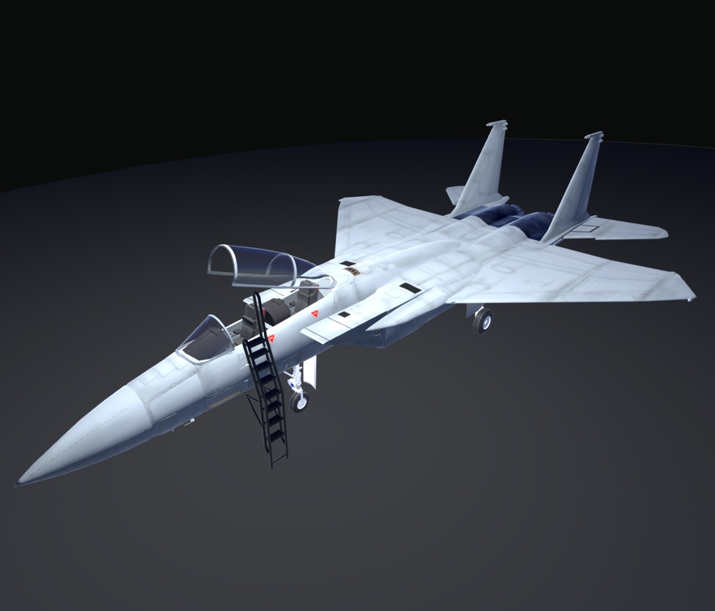 《VRChat想定》B-F15N+B-F15SE 二機種セット!《飛行可能モデル》