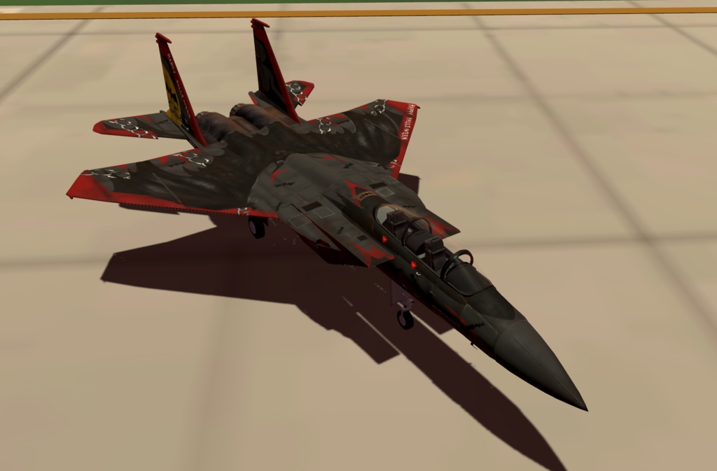 《VRChat想定》B-F15N+B-F15SE 二機種セット!《飛行可能モデル》