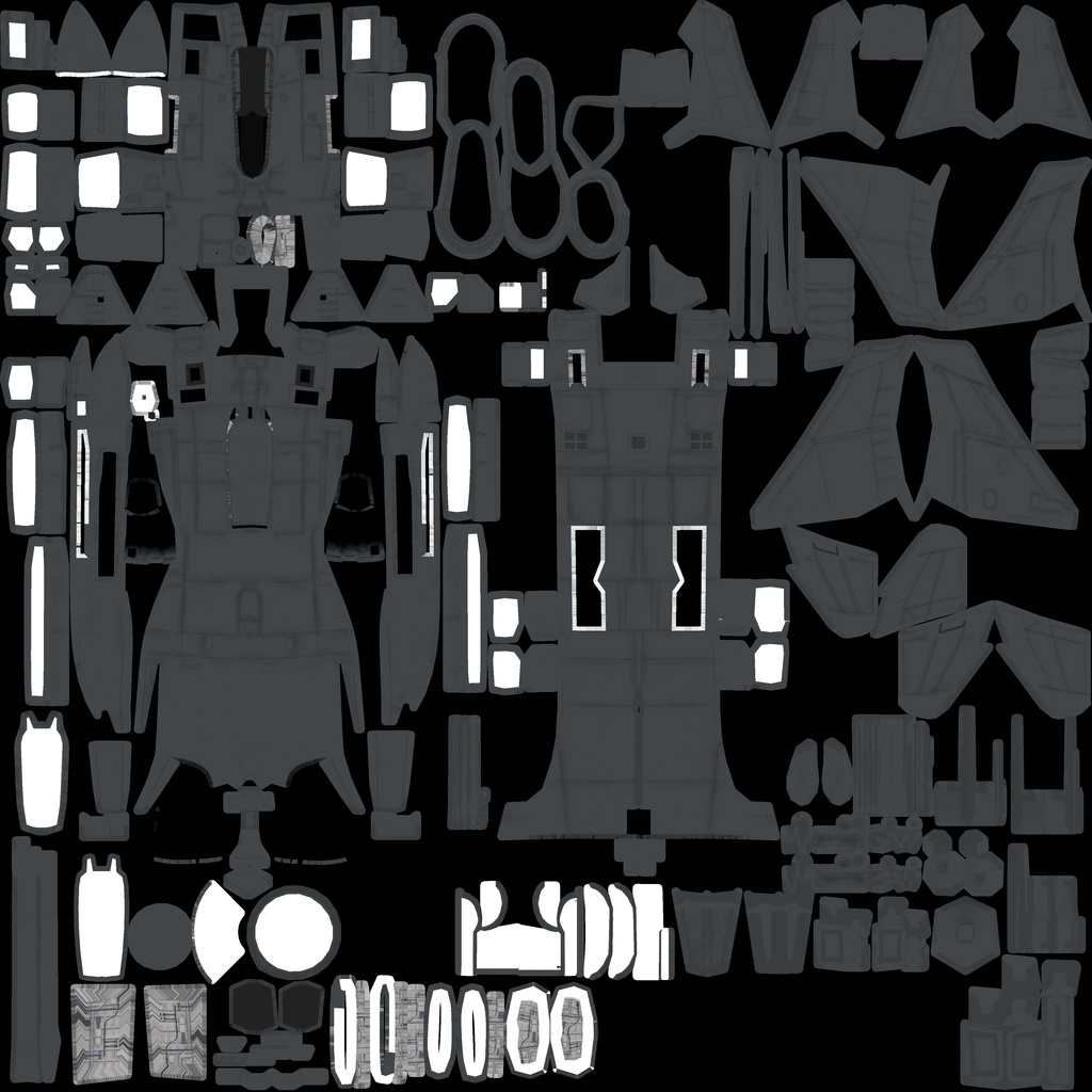 《VRChat想定》B-F15N+B-F15SE 二機種セット!《飛行可能モデル》