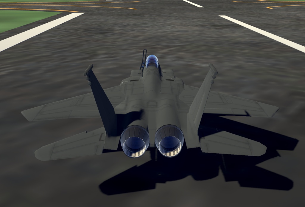 《VRChat想定》B-F15N+B-F15SE 二機種セット!《飛行可能モデル》