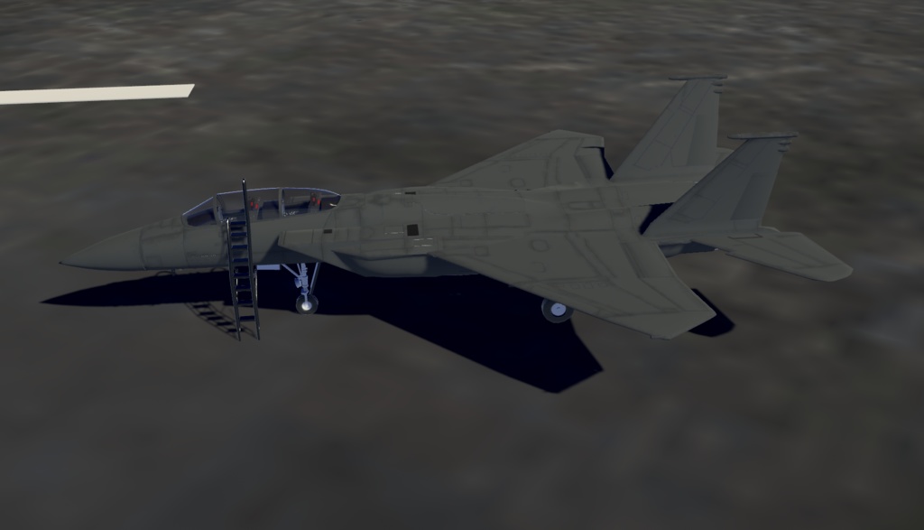 《VRChat想定》B-F15N+B-F15SE 二機種セット!《飛行可能モデル》