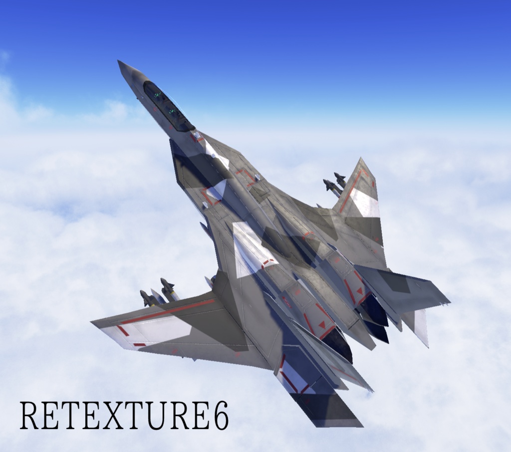 《VRChat想定》架空VTOL艦載機BFF02 Shoebill《飛行可能モデル》