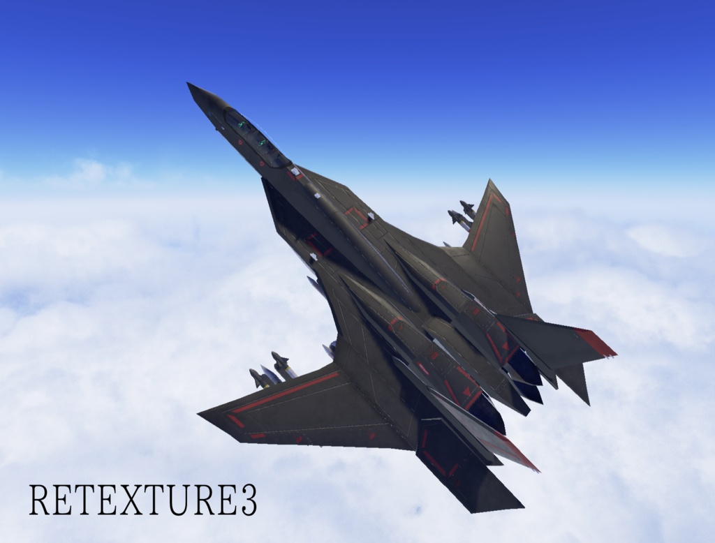 《VRChat想定》架空VTOL艦載機BFF02 Shoebill《飛行可能モデル》