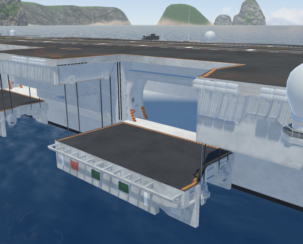 《VRCHAT想定》B-CVN73 N級G.W(ジョージワシントン)《航空母艦》