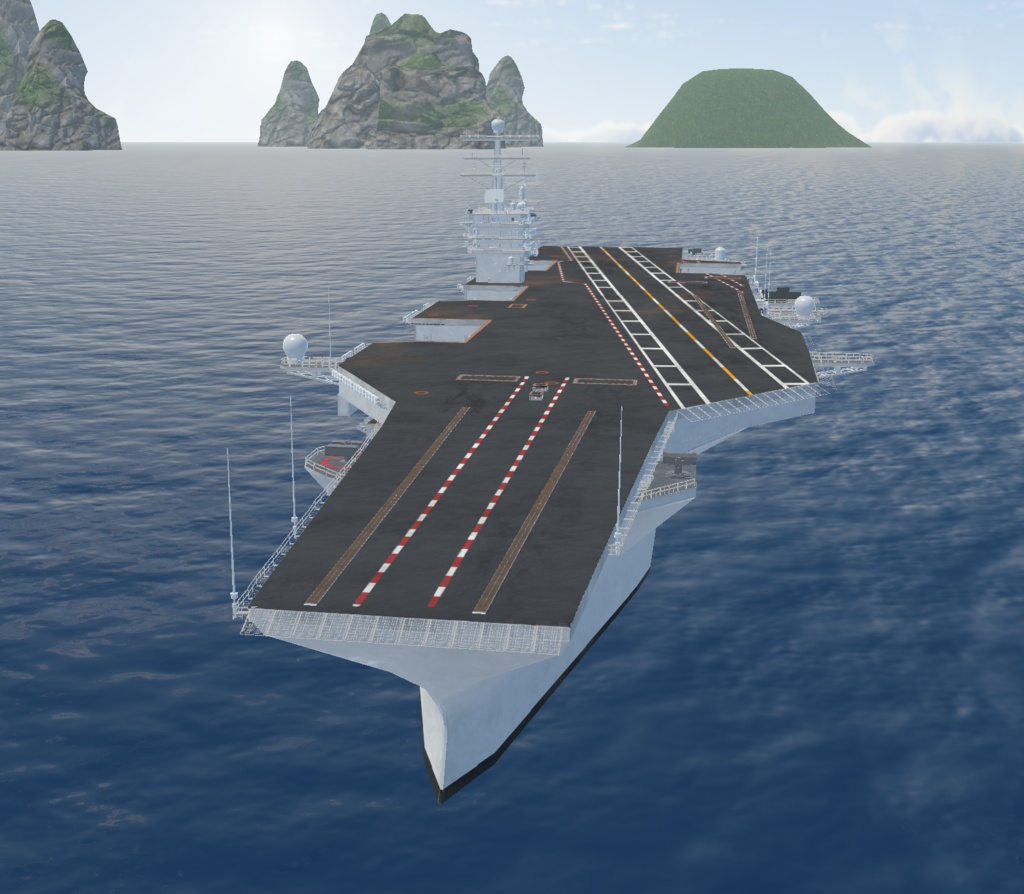 《VRCHAT想定》B-CVN73 N級G.W(ジョージワシントン)《航空母艦》