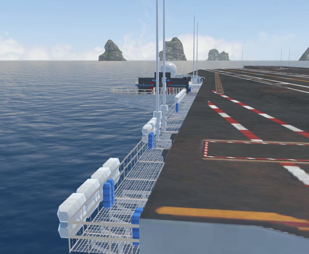 《VRCHAT想定》B-CVN73 N級G.W(ジョージワシントン)《航空母艦》