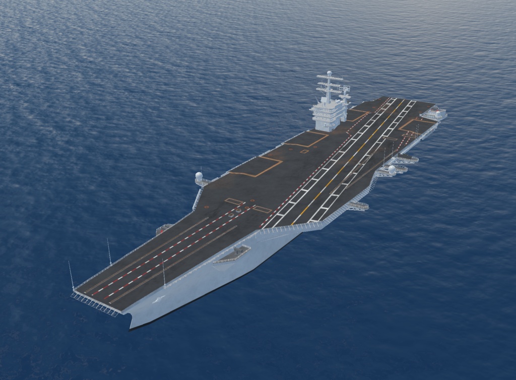 《VRCHAT想定》B-CVN73 N級G.W(ジョージワシントン)《航空母艦》