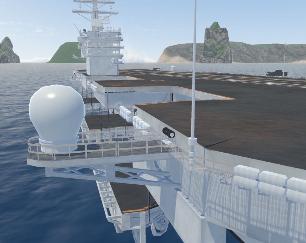 《VRCHAT想定》B-CVN73 N級G.W(ジョージワシントン)《航空母艦》