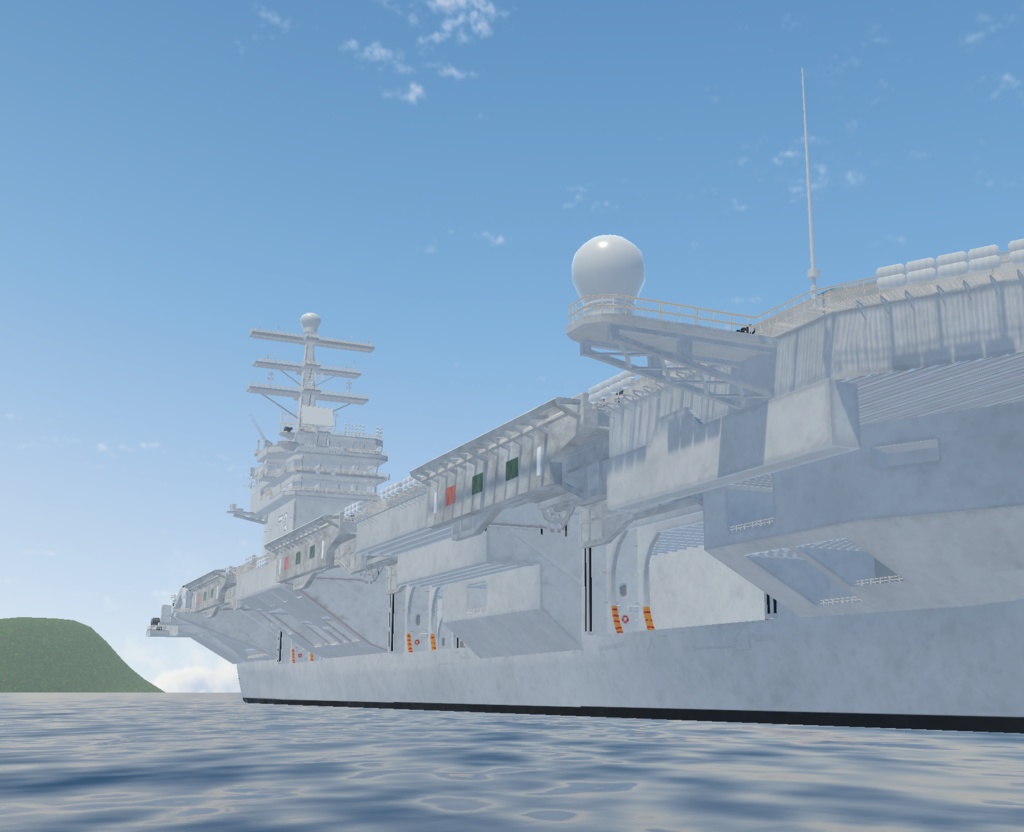 《VRCHAT想定》B-CVN73 N級G.W(ジョージワシントン)《航空母艦》