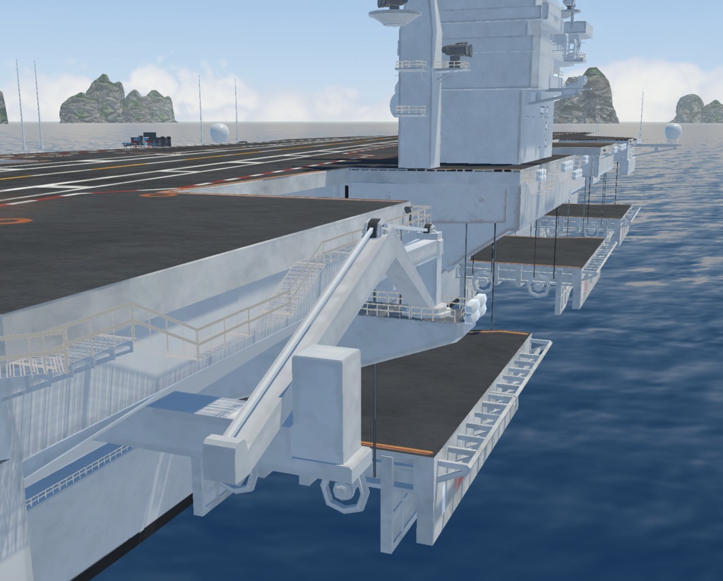《VRCHAT想定》B-CVN73 N級G.W(ジョージワシントン)《航空母艦》