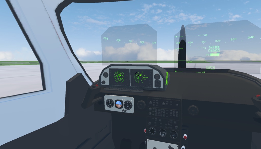 《VRCHAT想定》B-SR22《飛行可能モデル》