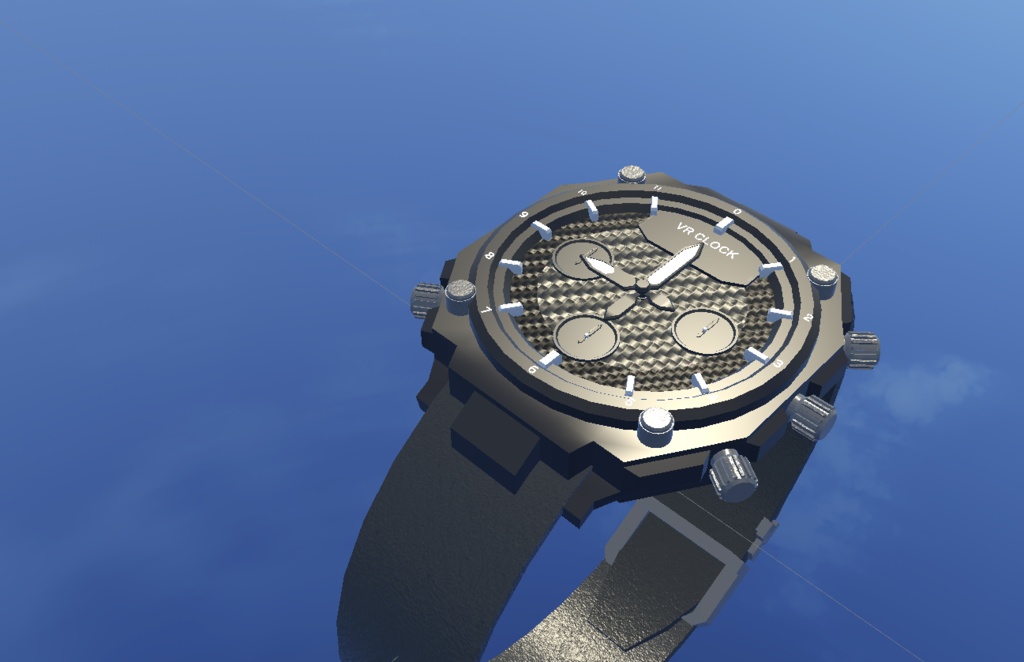 《VRCHAT想定》腕時計「Season1」《3Dモデル》