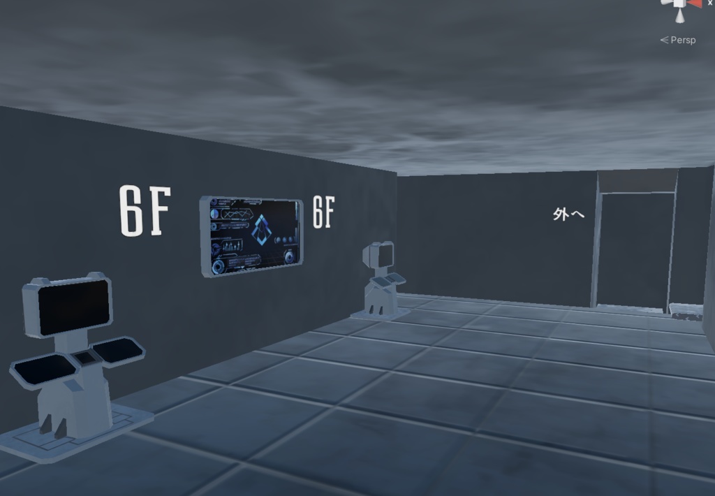 《VRCHAT想定》B-SFCVN-67 MarineBlue《SF架空空母》