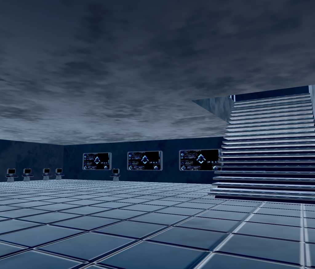 《VRCHAT想定》B-SFCVN-67 MarineBlue《SF架空空母》