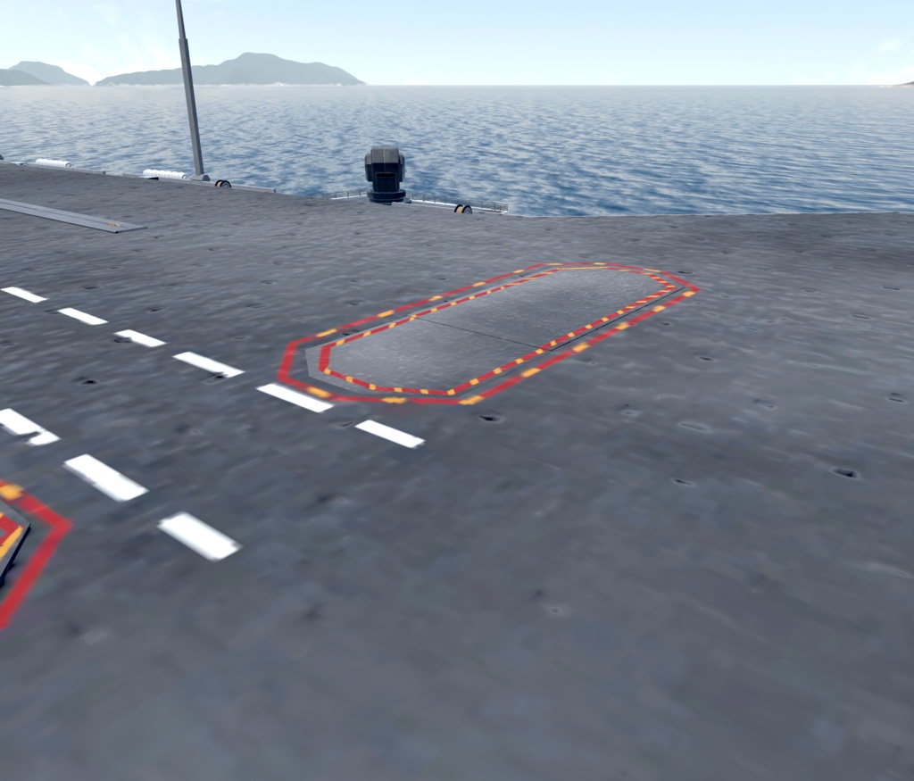 《VRCHAT想定》B-SFCVN-67 MarineBlue《SF架空空母》