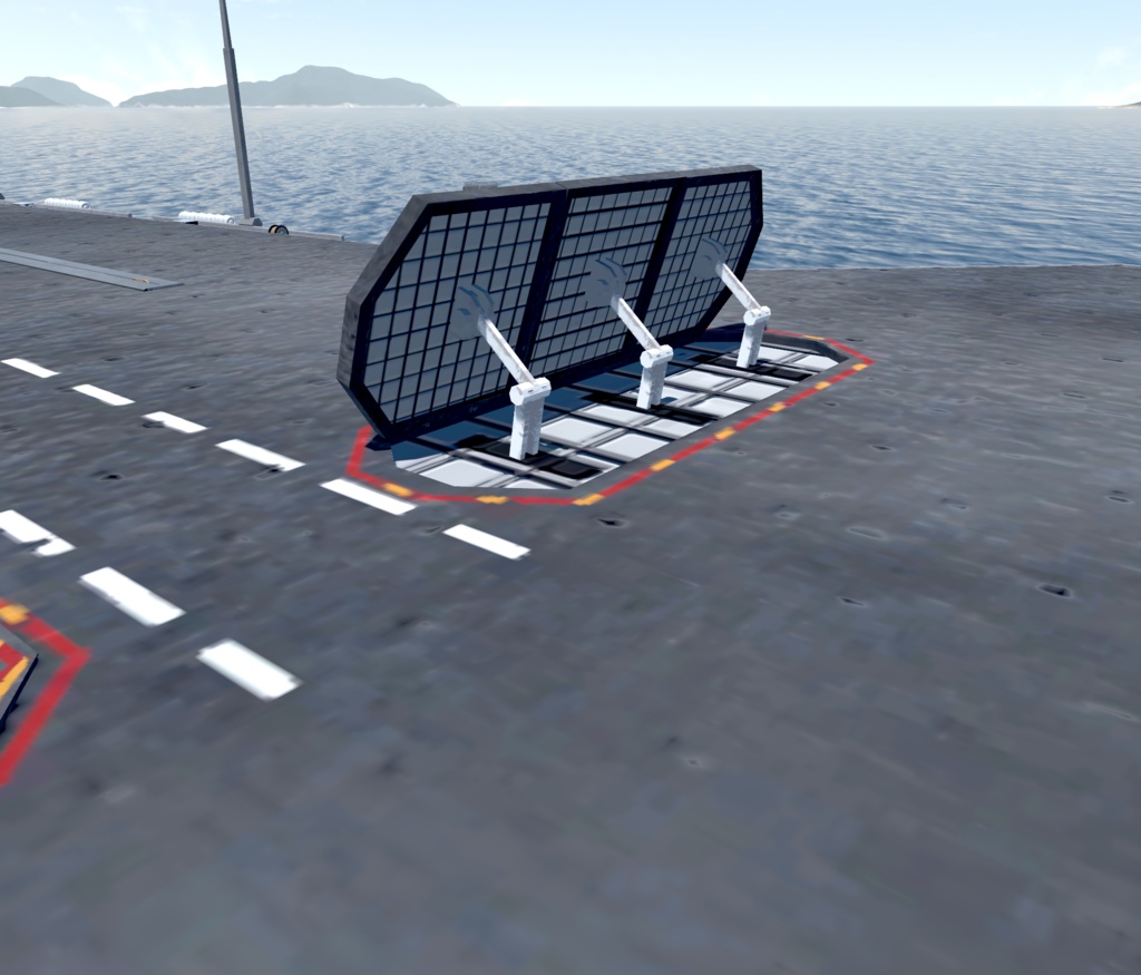 《VRCHAT想定》B-SFCVN-67 MarineBlue《SF架空空母》