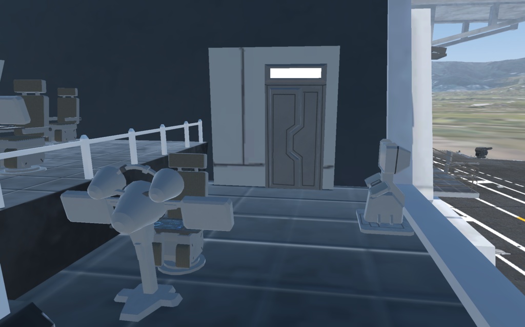 《VRCHAT想定》B-SFCVN-67 MarineBlue《SF架空空母》