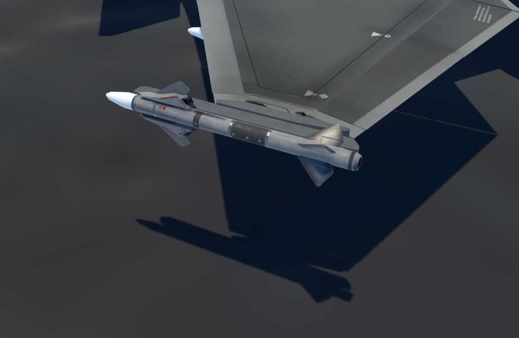 【VRChat想定】架空VTOL艦載機BFF-05 LARK【飛行可能モデル】