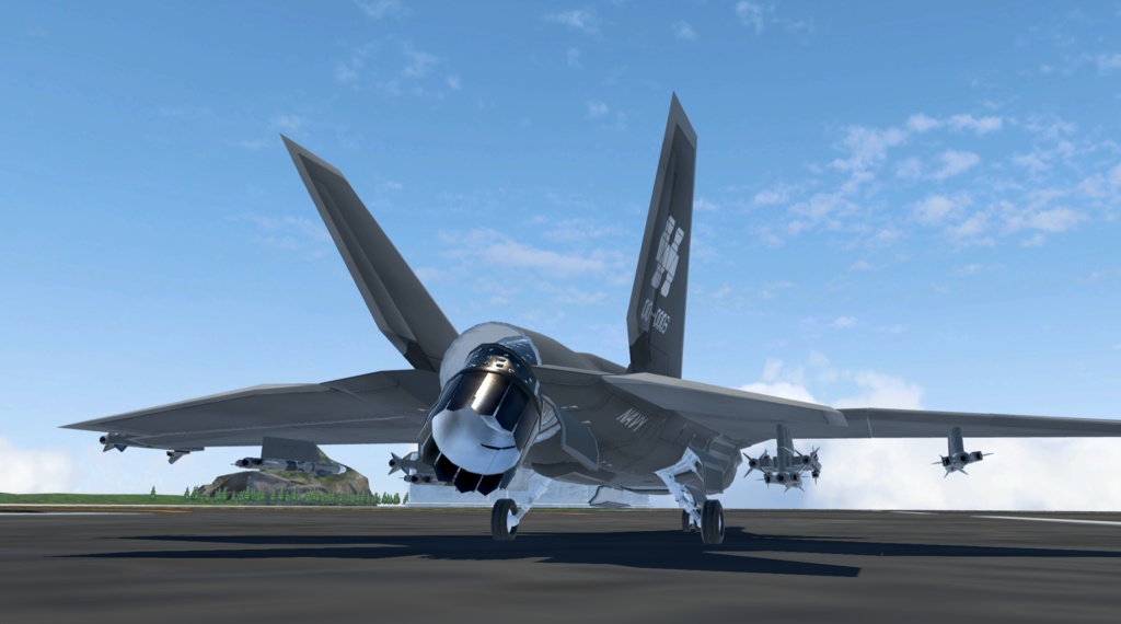 【VRChat想定】架空VTOL艦載機BFF-05 LARK【飛行可能モデル】