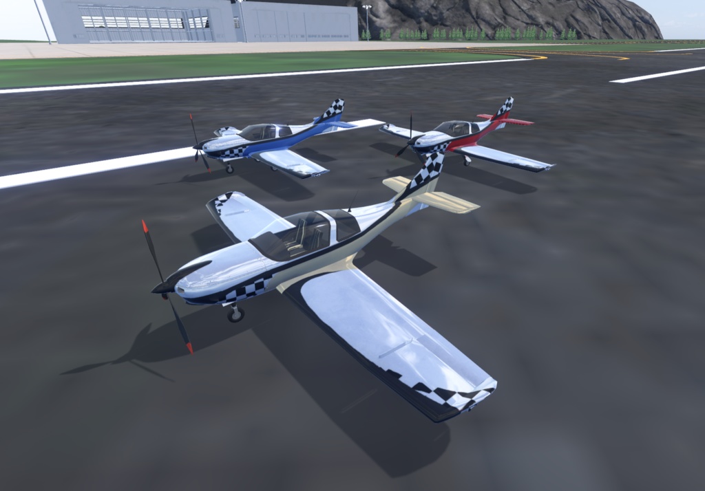 《VRChat想定》B-VL3《飛行可能3Dモデル》