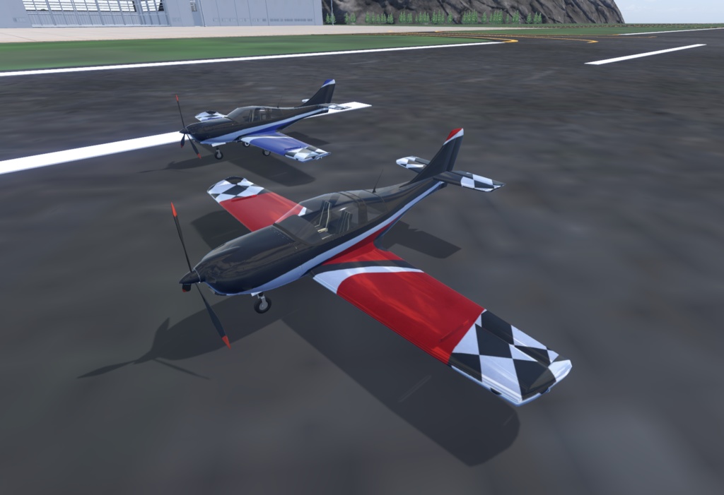 《VRChat想定》B-VL3《飛行可能3Dモデル》