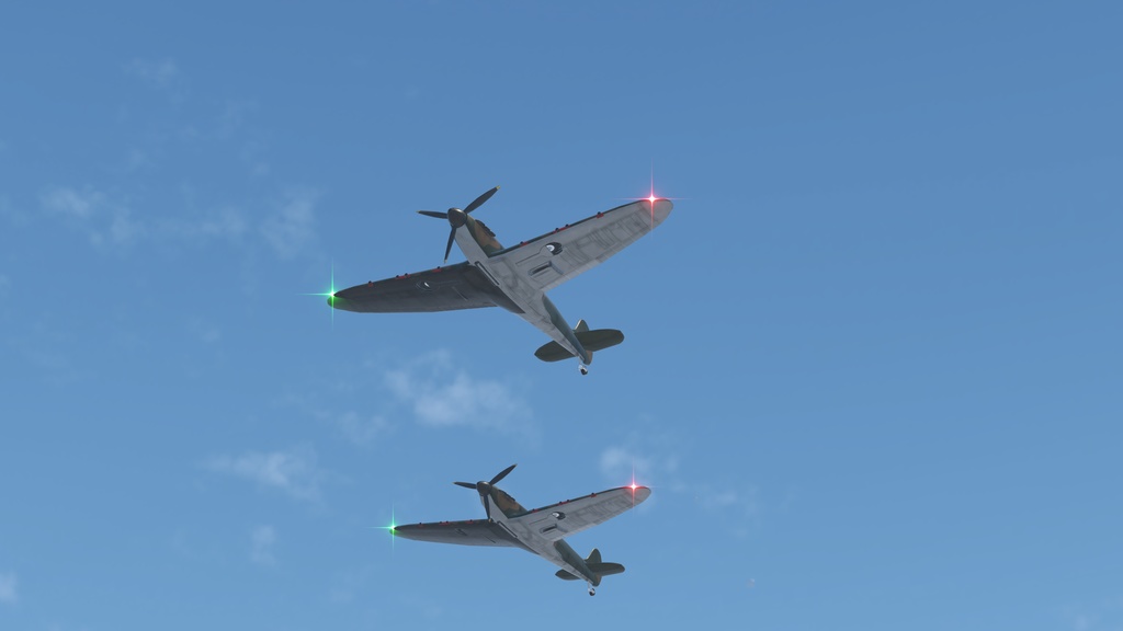 《VRChat想定》B-spitfire mk1《飛行可能モデル》