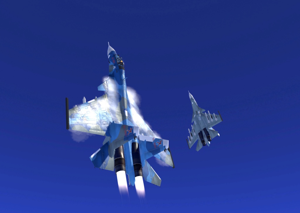 《VRChat想定》B-SU33改《飛行可能モデル》