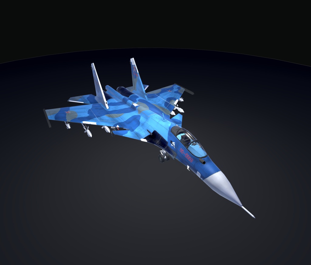 《VRChat想定》B-SU33改《飛行可能モデル》