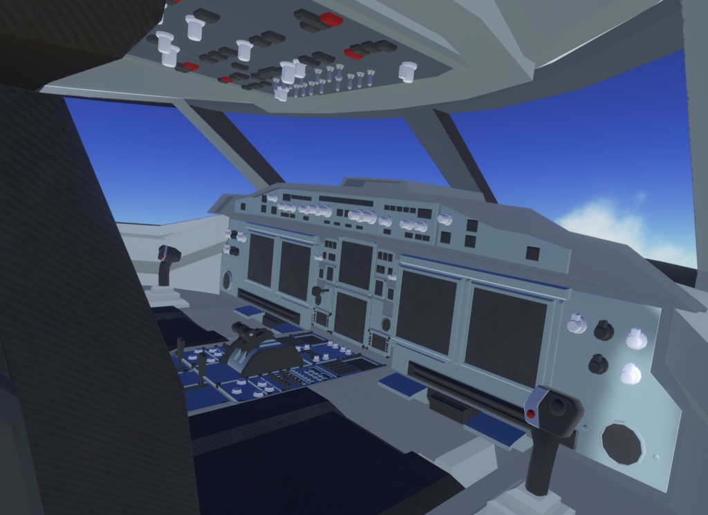 《VRChat想定》旅客機 B-A320《飛行可能モデル》