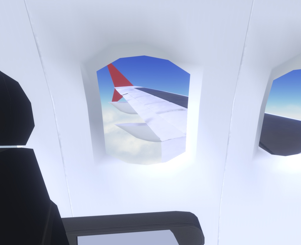 《VRChat想定》旅客機 B-A320《飛行可能モデル》