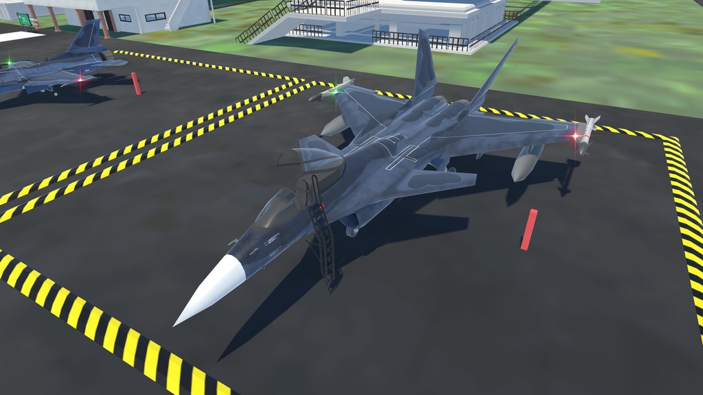 《VRChat想定》B-FSX(F2原案)《飛行可能モデル》