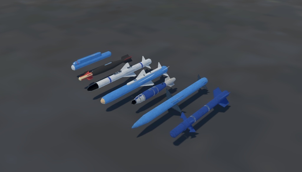 《VRChat想定》B-FSX(F2原案)《飛行可能モデル》