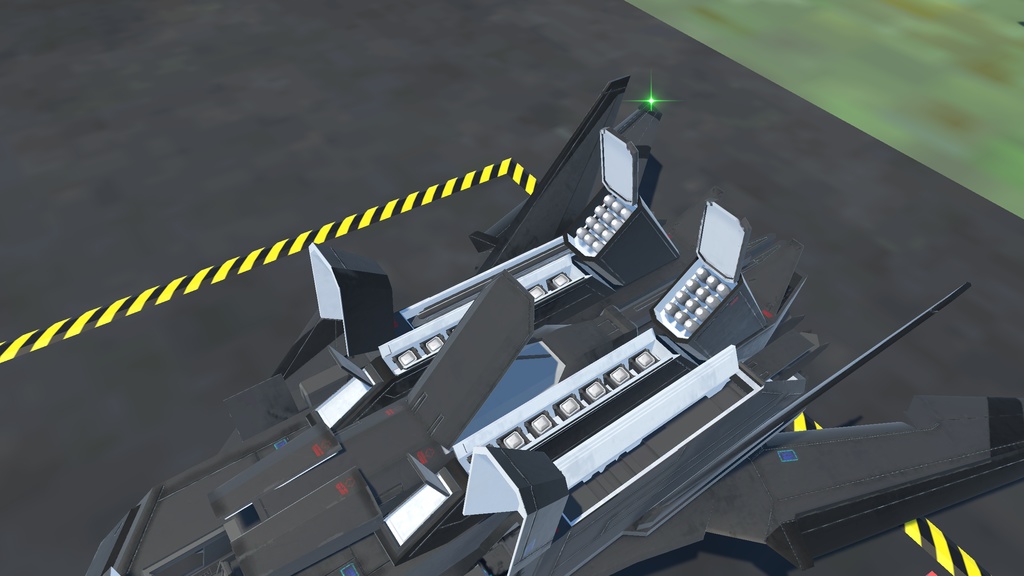 《VRChat想定》架空機 BFA20 ibis《飛行可能3Dモデル》