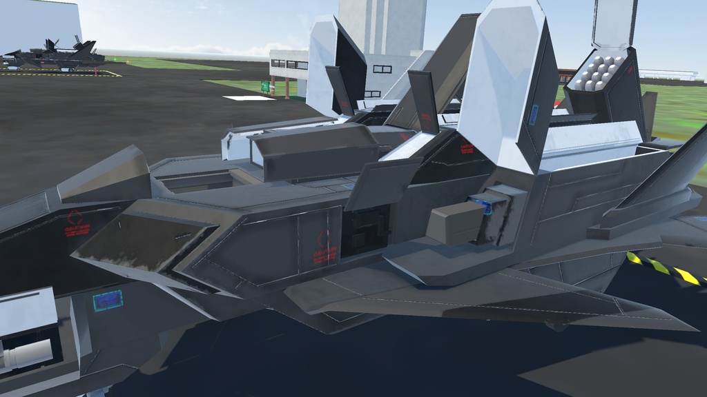 《VRChat想定》架空機 BFA20 ibis《飛行可能3Dモデル》