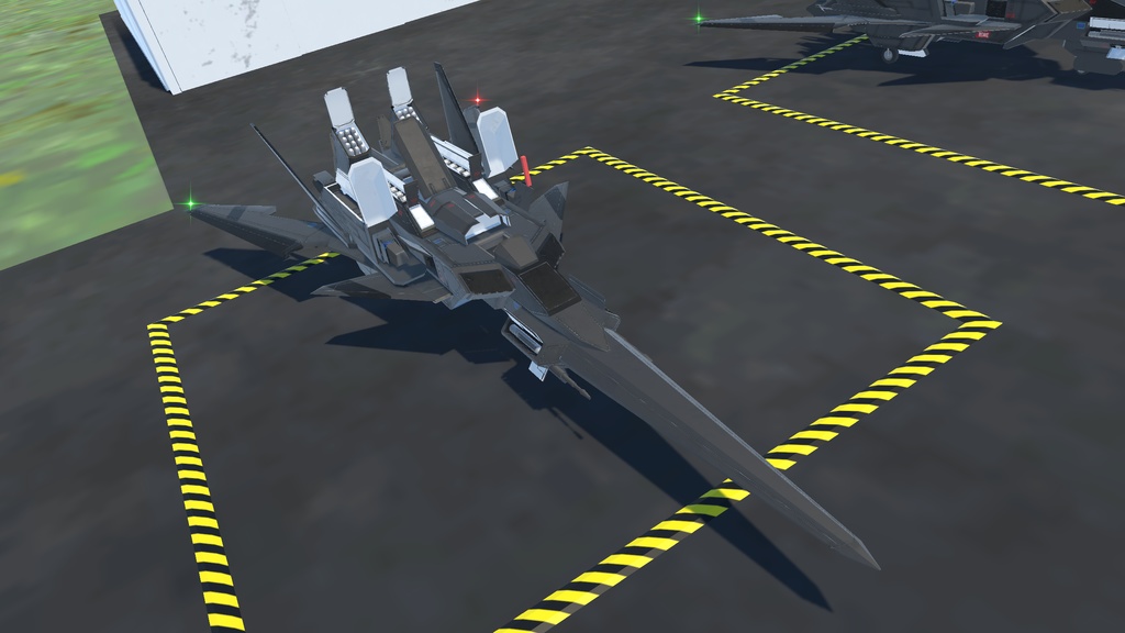 《VRChat想定》架空機 BFA20 ibis《飛行可能3Dモデル》