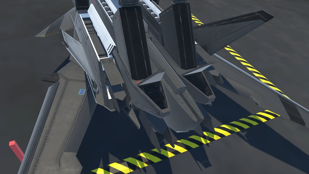 《VRChat想定》架空機 BFA20 ibis《飛行可能3Dモデル》