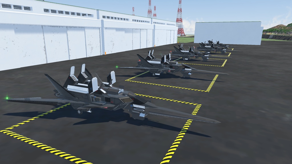 《VRChat想定》架空機 BFA20 ibis《飛行可能3Dモデル》