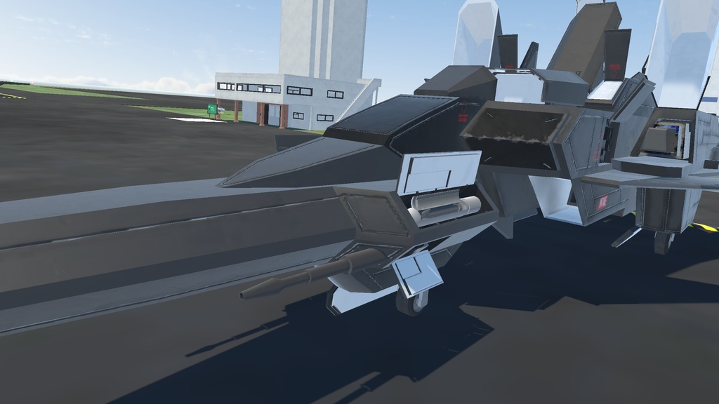 《VRChat想定》架空機 BFA20 ibis《飛行可能3Dモデル》